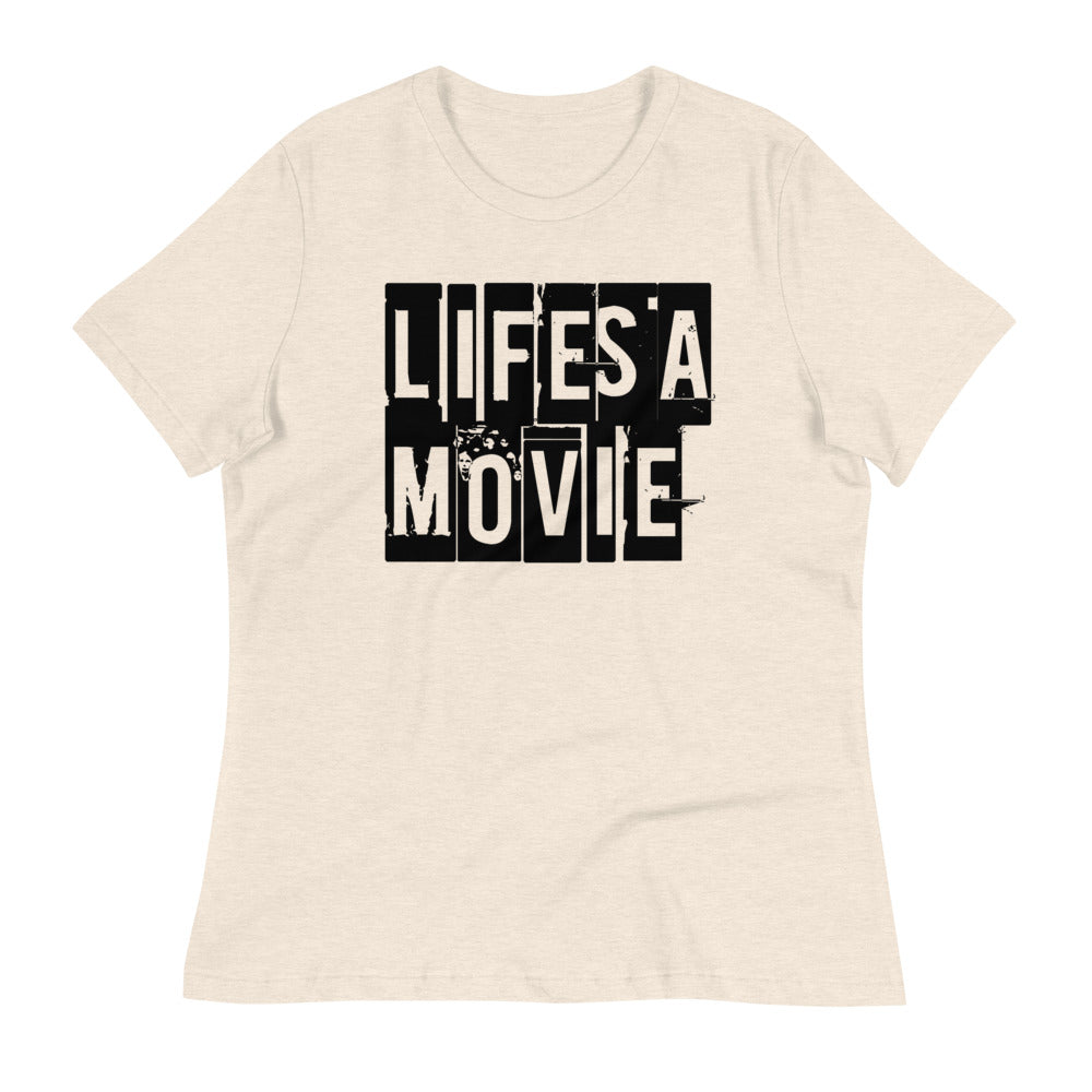 Life's a Movie female tees